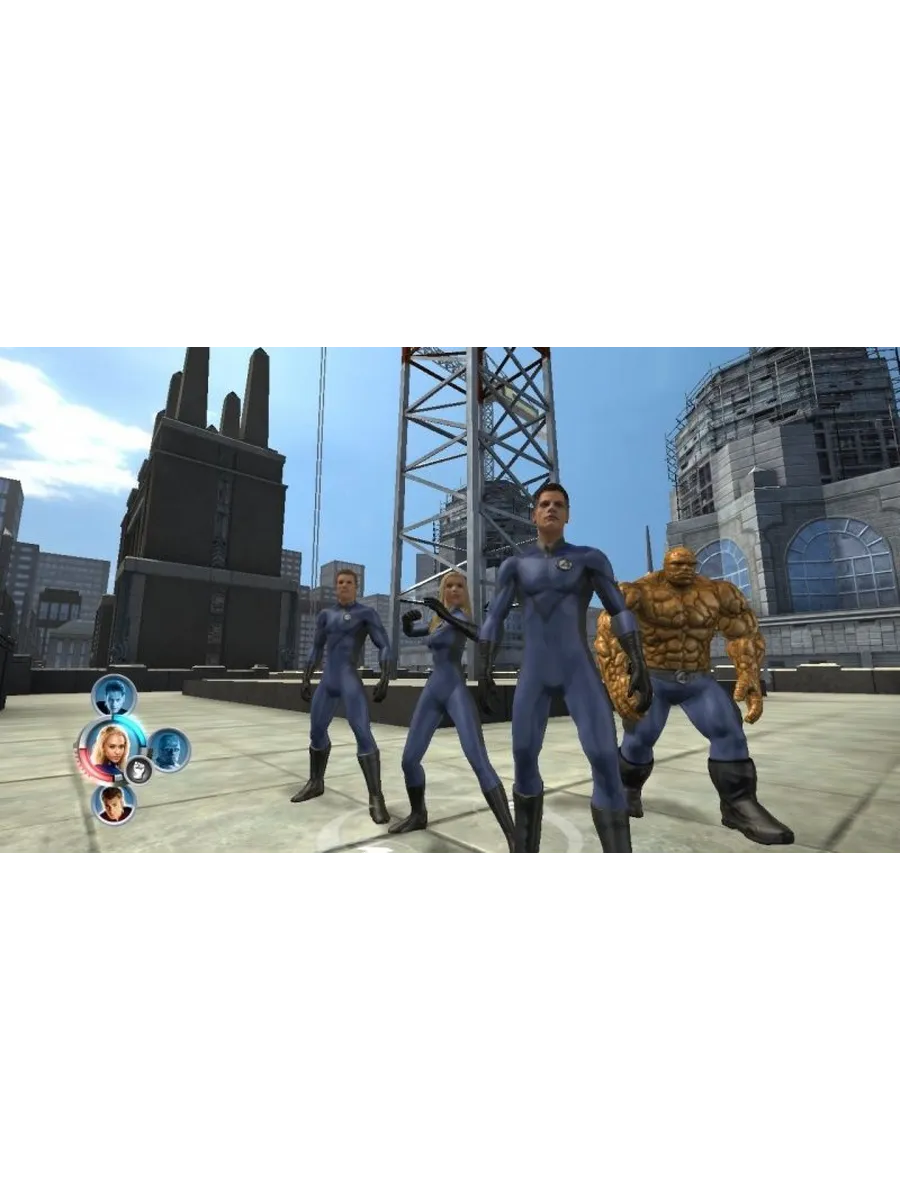 Fantastic 4 IV Four: Rise of the Silver Surfer PS3 Диск Игра PS3 183422608  купить в интернет-магазине Wildberries