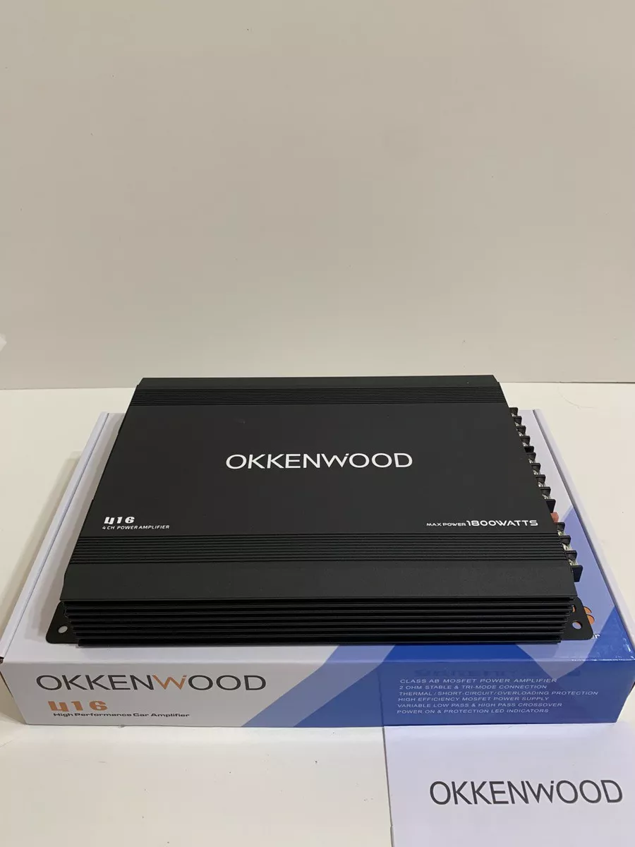 Автомобильный усилитель Кенвуд 1800W, 4 канальный KENWOOD 183423466 купить  в интернет-магазине Wildberries