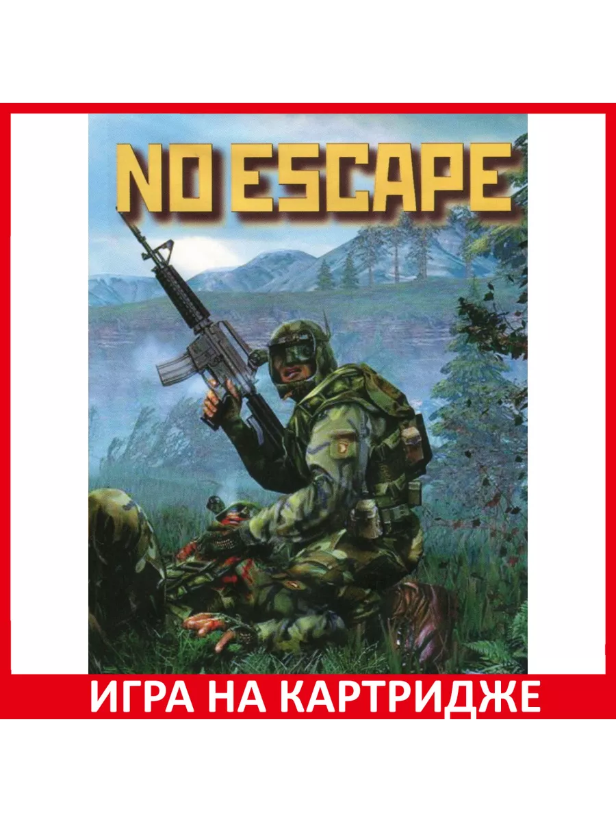 No Escape Нет выхода 16 bit Картридж Картридж Sega 183424823 купить за 785  ₽ в интернет-магазине Wildberries