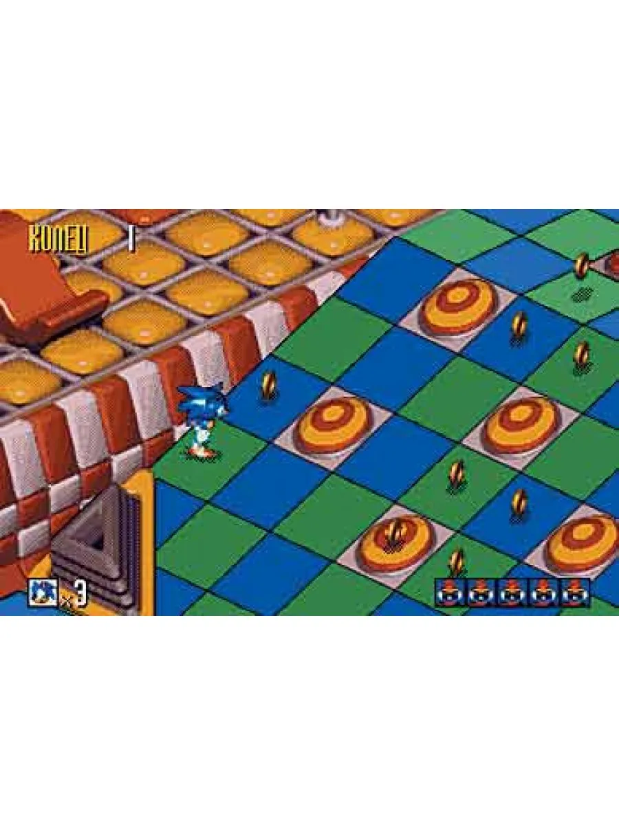 Соник 3Д Бласт Sonic 3D Blast Русская Версия 16 bit Ка... Картридж Sega  183424976 купить за 843 ₽ в интернет-магазине Wildberries