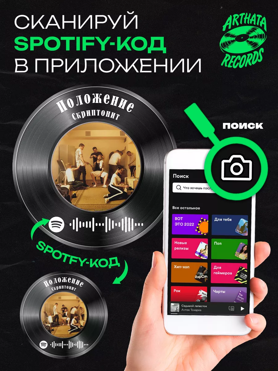 Spotify Пластинка - Скриптонит - Положение Arthata-Records 183425384 купить  за 522 ? в интернет-магазине Wildberries