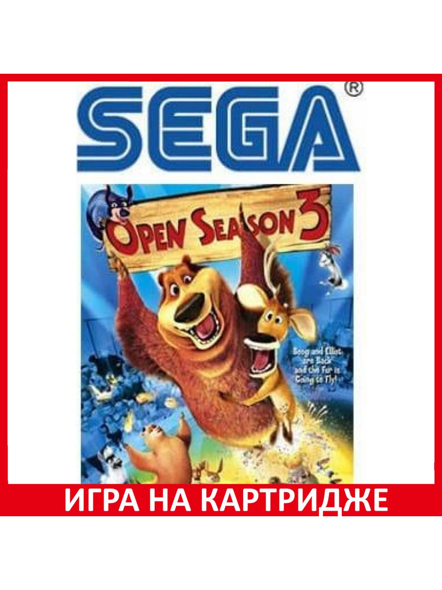 Open Season 3 Сезон Охоты 3 16 bit Картридж Картридж Sega 183425737 купить  за 867 ₽ в интернет-магазине Wildberries