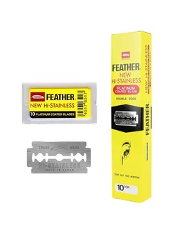 Лезвия 200 шт Feather 183426710 купить за 2 772 ₽ в интернет-магазине Wildberries