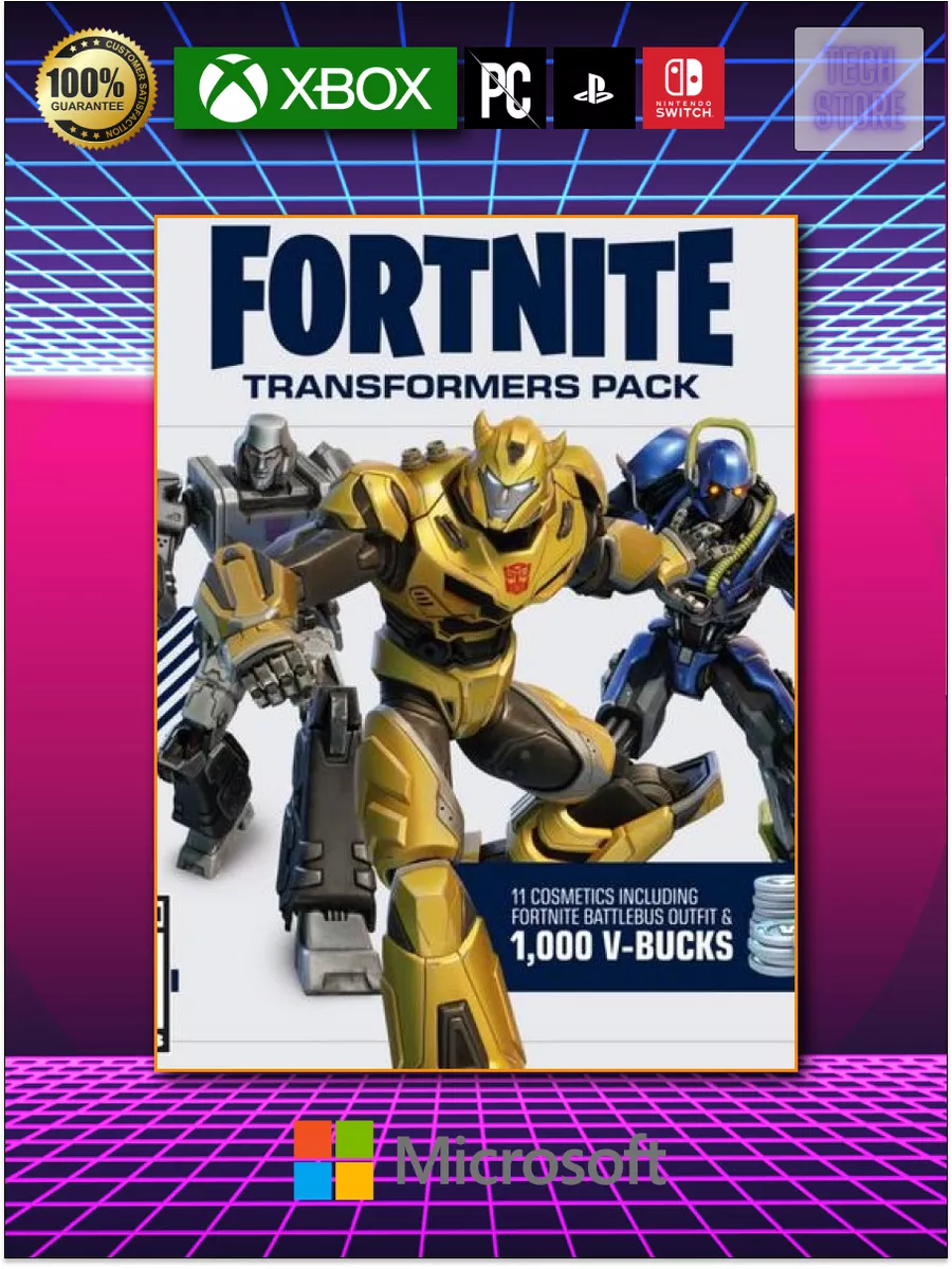 Купить Fortnite Transformers Pack (цифровая версия) (PS5)