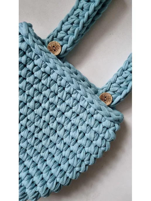 Zelentsova_handmade Кармашек на кровать вязаный подвесная корзина органайзер, зеленый, фото 2