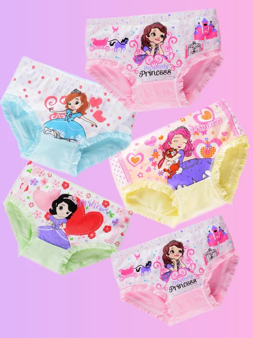 трусы для девочекlittle girl showing panties Трусы детские для девочек 6шт Girls Underwear 196923741 купить за 509 ₽ в  интернет-магазине Wildberries