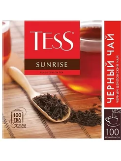 Чай черный Sunrise 100 пак TESS 183517740 купить за 291 ₽ в интернет-магазине Wildberries