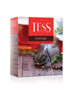 Чай черный Thyme 100 пак TESS 183518866 купить за 267 ₽ в интернет-магазине Wildberries