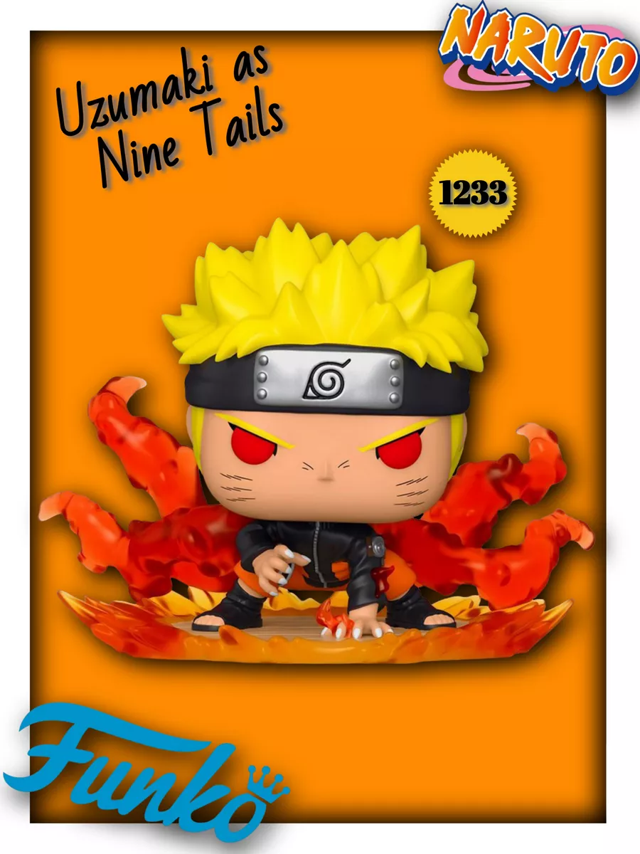 Фигурка аниме Deluxe Shippuden Наруто Uzumaki (1233) Узумаки Funko  183540836 купить в интернет-магазине Wildberries