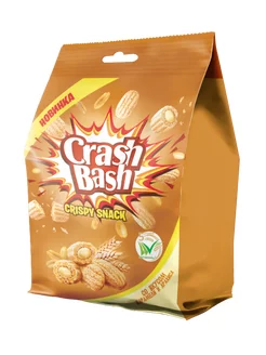 Снэки фигурные CRASHBASH со вкусом карамели и арахиса 150г. ESSEN 183583429 купить за 63 ₽ в интернет-магазине Wildberries