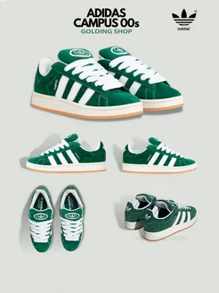 Кроссовки кеды Adidas Originals Campus Golding Shop 183616169 купить за 1 738 ₽ в интернет-магазине Wildberries