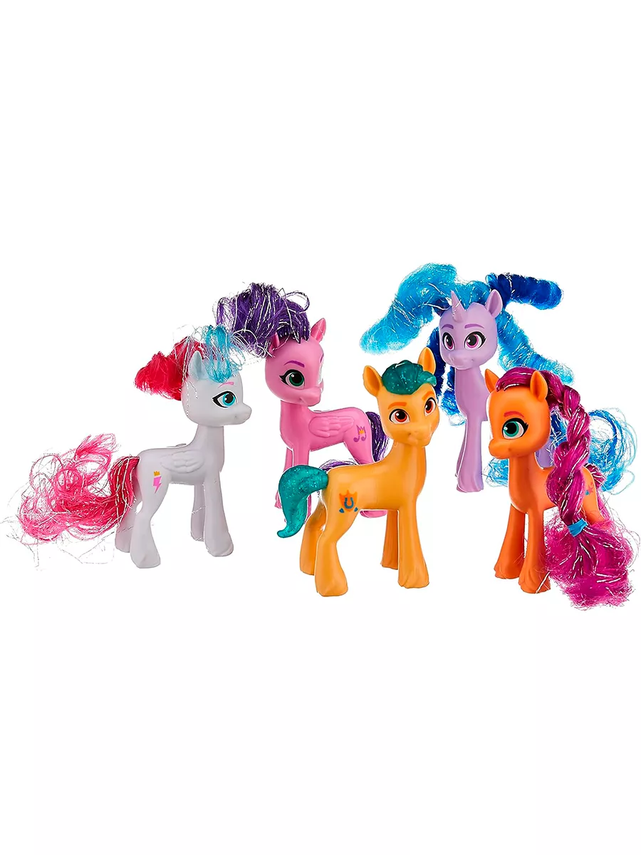 Игровой набор My Little Pony новое поколение, 5 фигурок My Little Pony  183617433 купить за 3 036 ₽ в интернет-магазине Wildberries