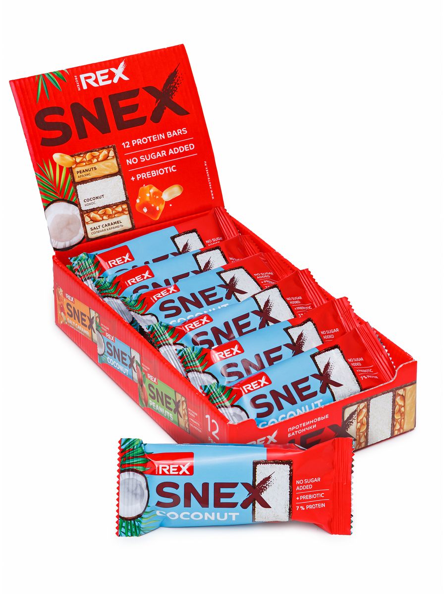 Snex Rex батончик. Батончик глазированный snex Кокос. Батончик глазированный snex карамель. Батончик Protein Coconut 12%.