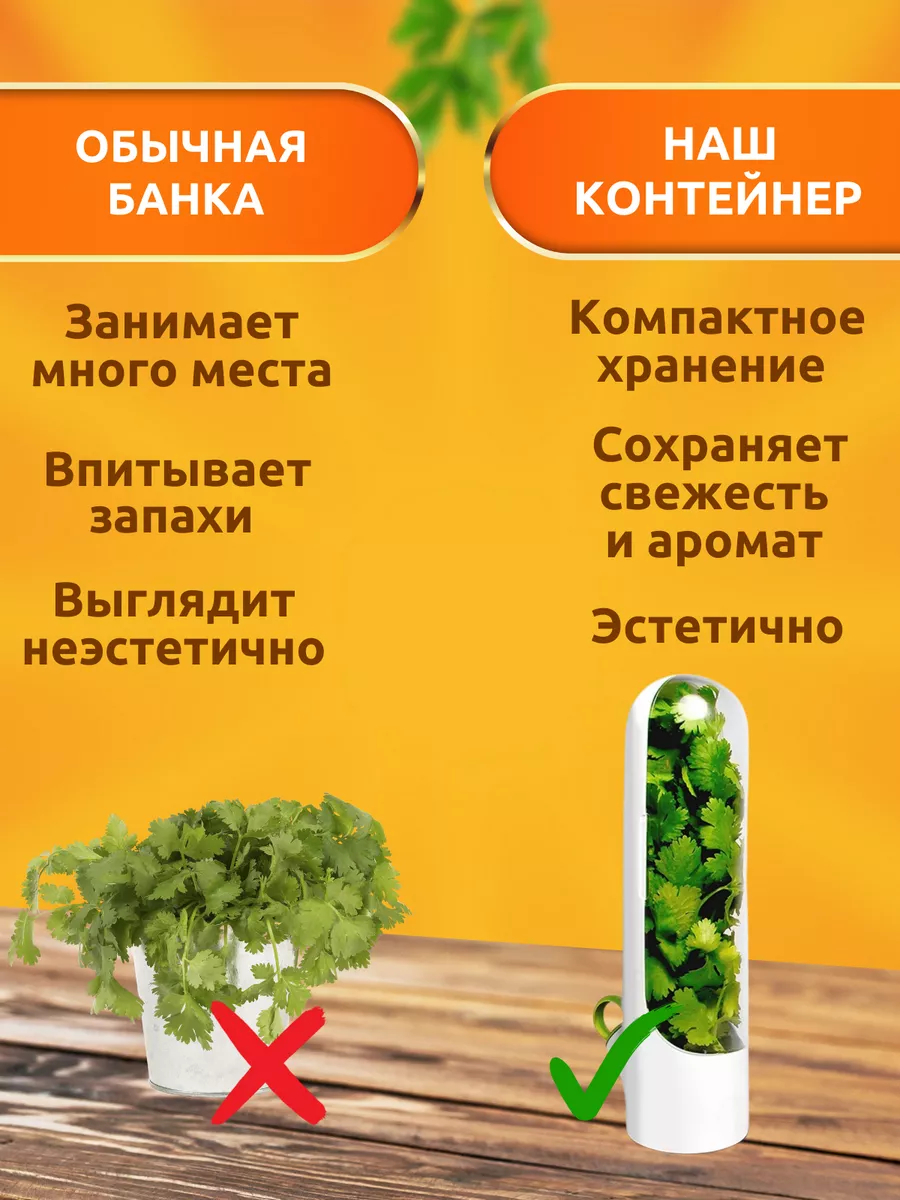 Контейнер для хранения зелени Mix_market67 183625545 купить за 412 ₽ в  интернет-магазине Wildberries