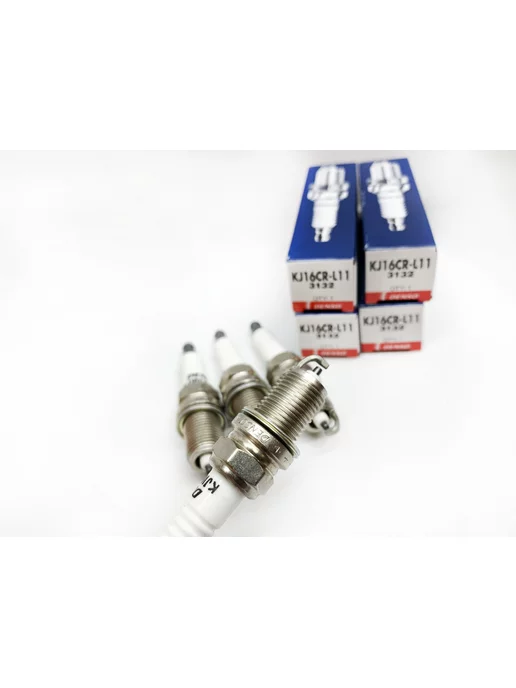 DENSO Свечи зажигания KJ16CR-L11 3132 Комплект (4шт.), 4 шт, фото 3
