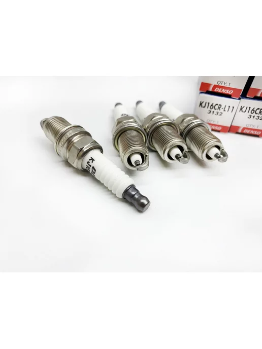 DENSO Свечи зажигания KJ16CR-L11 3132 Комплект (4шт.), 4 шт, фото 4
