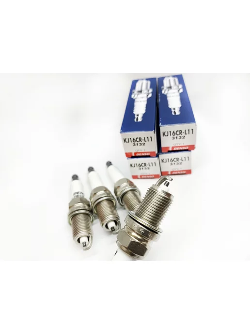 DENSO Свечи зажигания KJ16CR-L11 3132 Комплект (4шт.), 4 шт, фото 5
