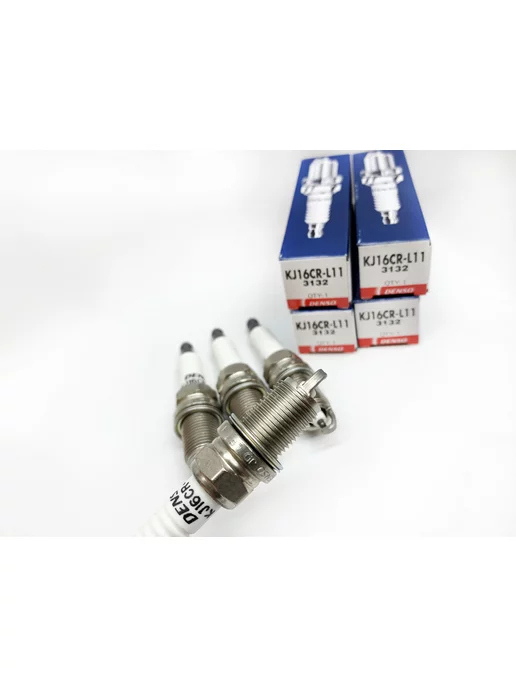 DENSO Свечи зажигания KJ16CR-L11 3132 Комплект (4шт.), 4 шт, фото 6