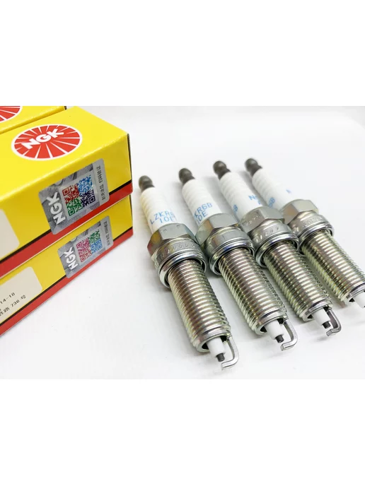 Свечи зажигания NGK LZKR6B-10E 1578 HYUNDAI (Solaris Creta Elantra IX35) KIA (Rio Ceed Cerato Optima Sportage), 4 шт, фото 2