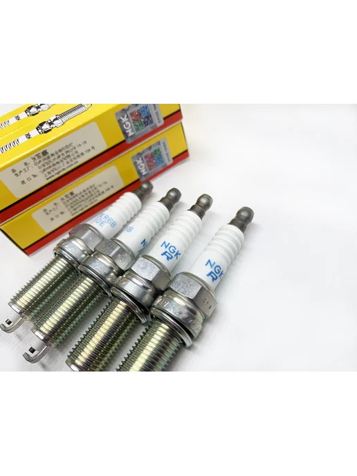 Свечи зажигания NGK LZKR6B-10E 1578 HYUNDAI (Solaris Creta Elantra IX35) KIA (Rio Ceed Cerato Optima Sportage), 4 шт, фото 3
