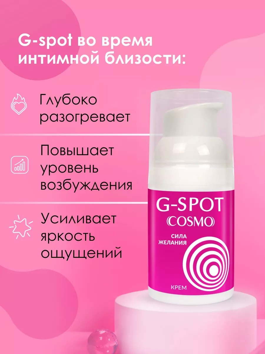 Стимулирующий интимный крем Cosmo G-spot для женщин Биоритм 183645639  купить за 700 ₽ в интернет-магазине Wildberries