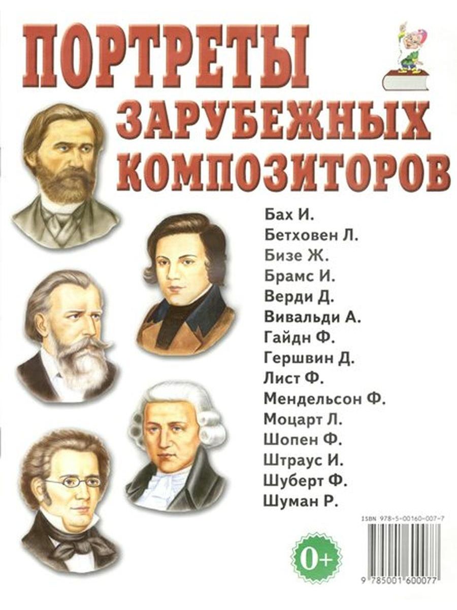 Список зарубежных композиторов