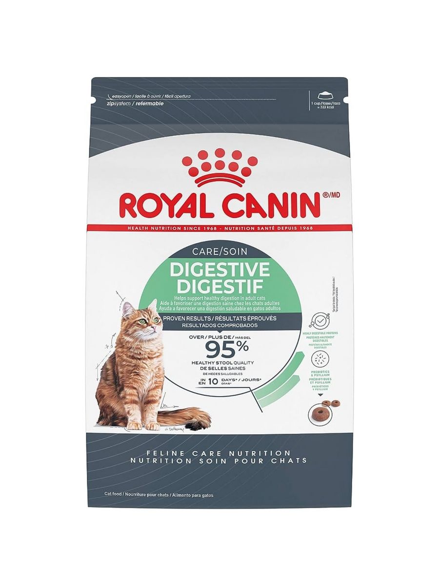 Royal canin digestive для кошек. Кошачий корм pipi.