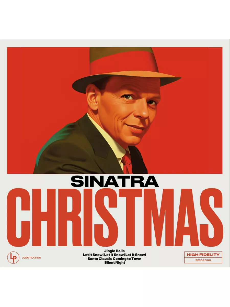 Frank Sinatra. Christmas Sinatra (Limited Red Vinyl) (LP) Illumina.