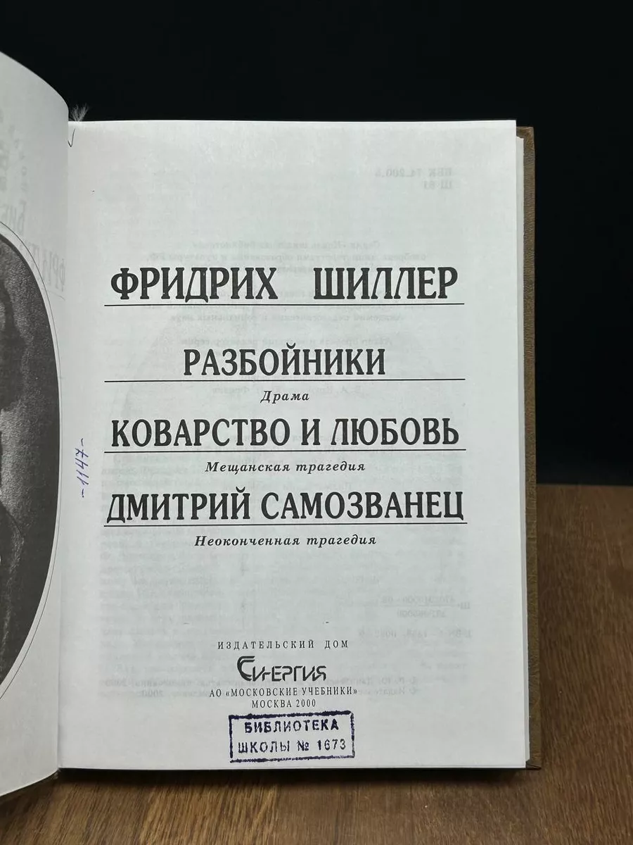 Фридрих Шиллер. Избранное. Книга 1 Синергия 183701282 купить за 249 ₽ в  интернет-магазине Wildberries