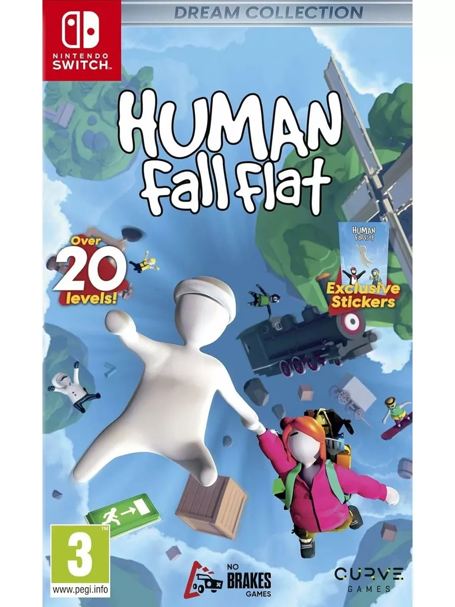 Human: Fall Flat Dream Collection (Nintendo Switch, русский) Curve Games  183722948 купить в интернет-магазине Wildberries