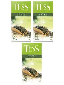 Чай зеленый Style 25пак 3шт TESS 183737480 купить за 274 ₽ в интернет-магазине Wildberries