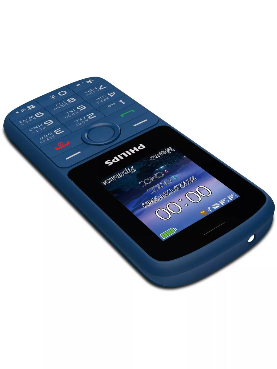 Мобильный телефон Xenium E2101 2SIM Mini FM-радио, MP3 Philips 183792912  купить за 1 453 ₽ в интернет-магазине Wildberries