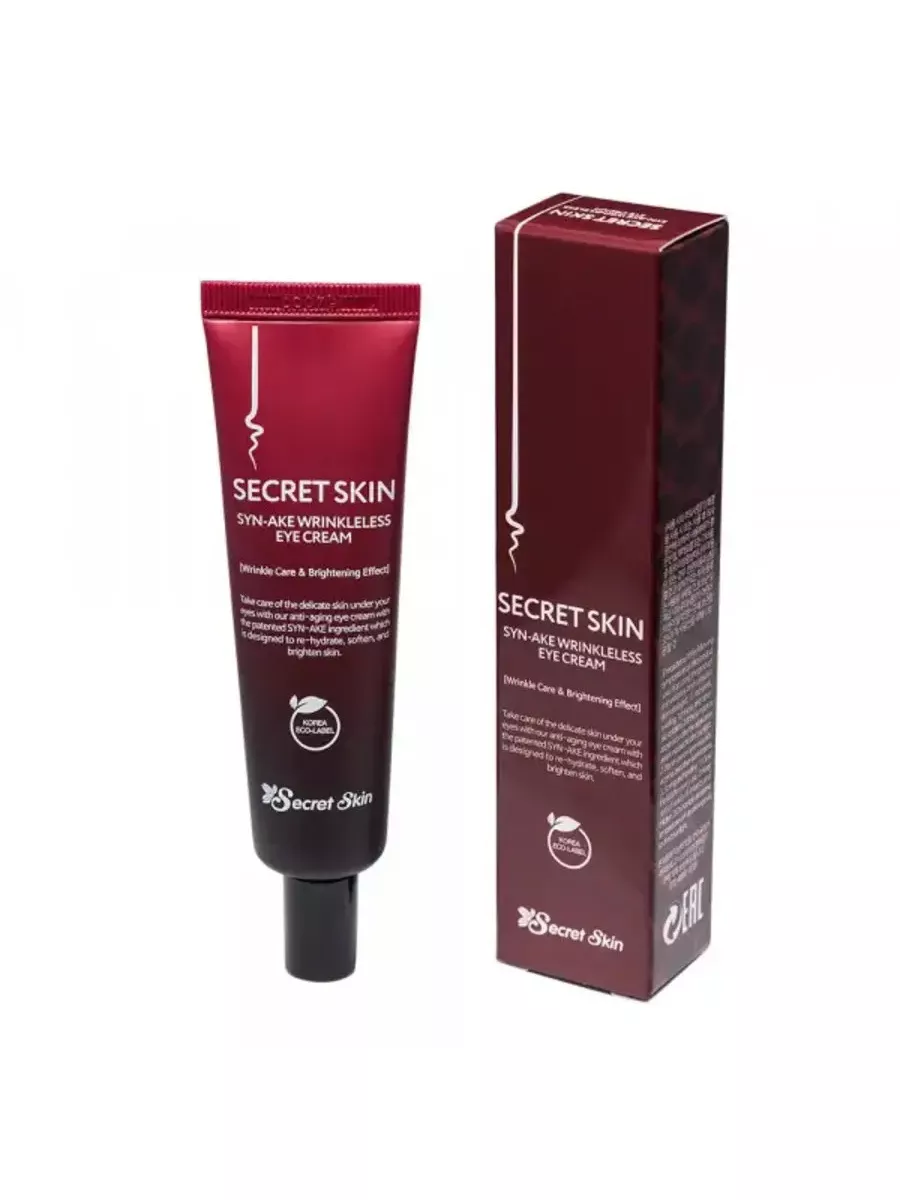 Secret Skin Крем для век со змеиным пептидом Syn-ake Wrinkleless Eye