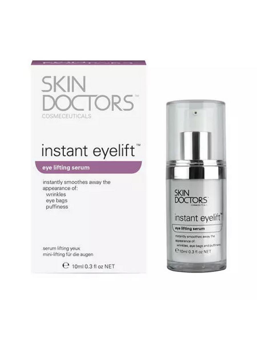 2 doctors сыворотка. Skin Doctors eyetuck. Skin Doctors сыворотка для кожи вокруг глаз против морщин и отеков instant Eyelift.