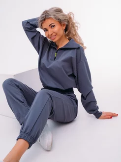 Костюм спортивный модный брюки и кофта Cool Look 183871481 купить за 2 173 ₽ в интернет-магазине Wildberries