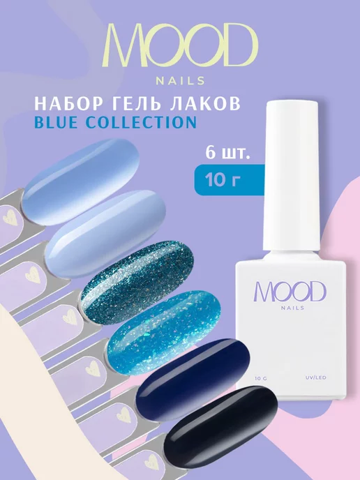 MOODNAIL Набор гель лаков