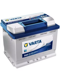 Аккумулятор Varta Blue Dynamic D43 60 А/ч 540A прямая L+ Varta 183920936 купить за 11 111 ₽ в интернет-магазине Wildberries