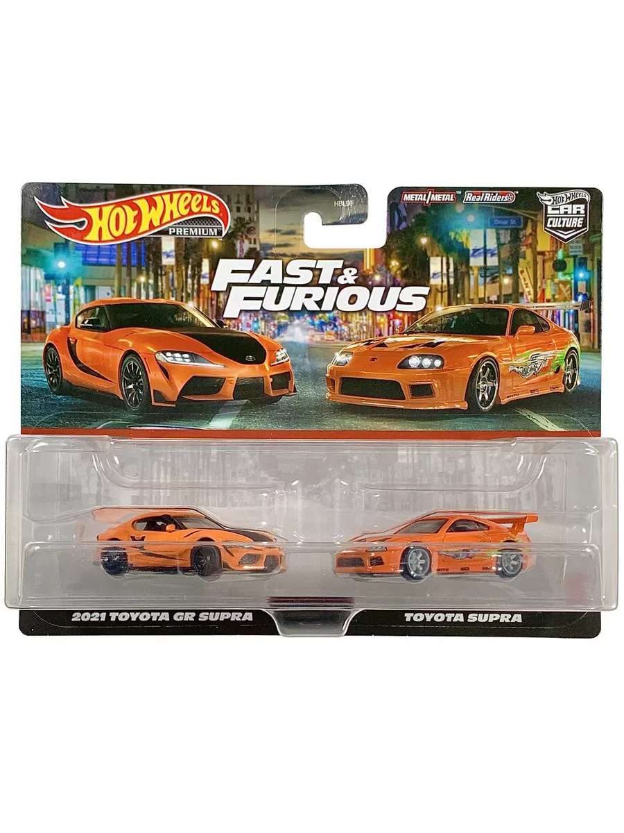 Машинки Hot Wheels Premium Toyota Supra Hot Wheels 183945248 купить в  интернет-магазине Wildberries