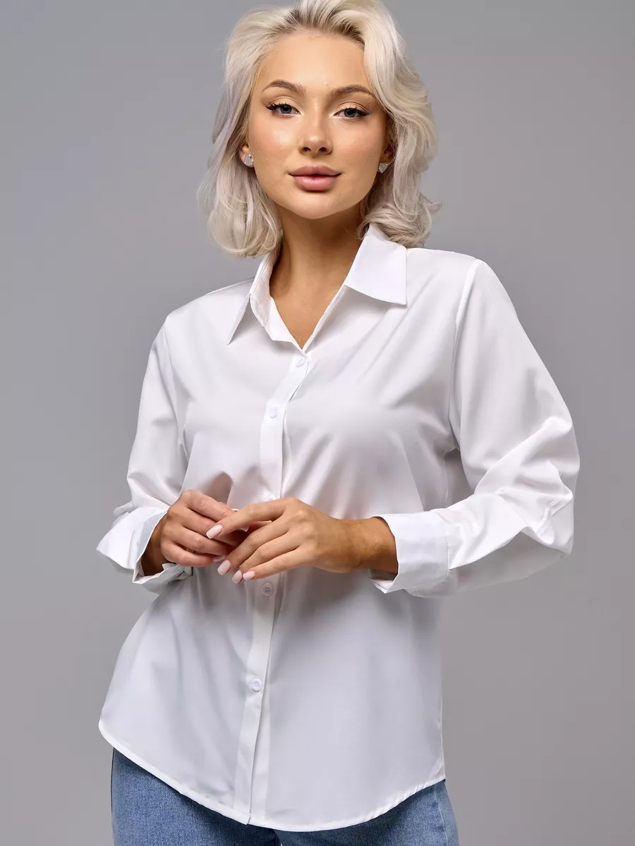 Рубашка офисная школьная