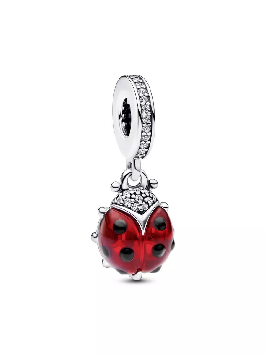 Красная божья коровка PANDORA 183962750 купить за 3 115 ₽ в  интернет-магазине Wildberries