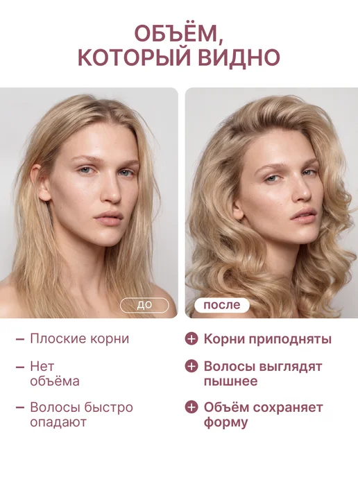 ELEMENT-beauty Лак для волос без склеивания, объем, фиксация, белый, фото 2