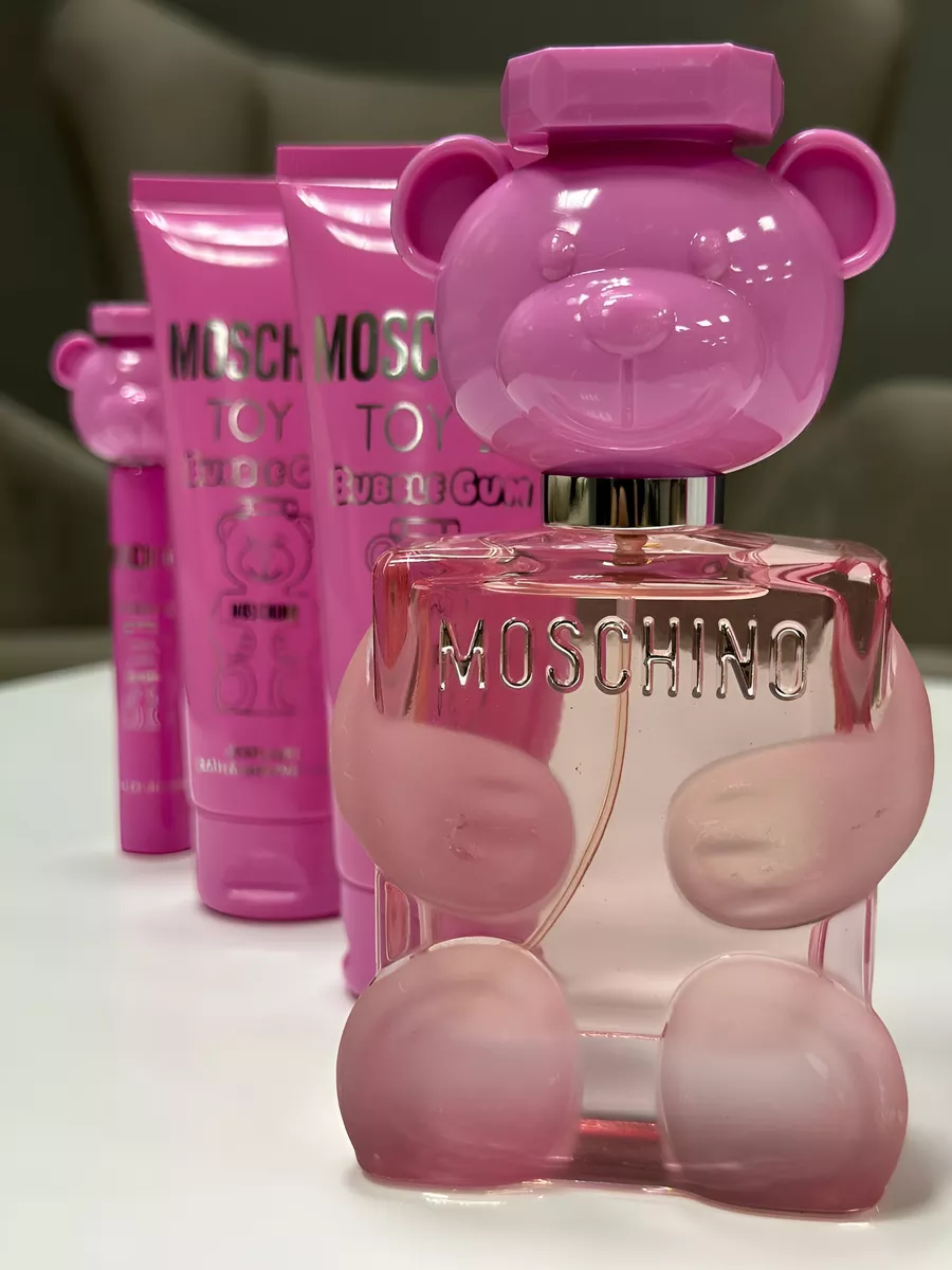 Подарочный набор духи мишка moschino toy москино 4в1 Подарочный набор  183989464 купить за 1 466 ₽ в интернет-магазине Wildberries