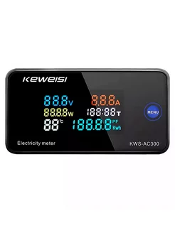 Цифровой вольтметр амперметр KEWEISI KWS AC300-100A QUINCE 184006120 купить за 1 044 ₽ в интернет-магазине Wildberries