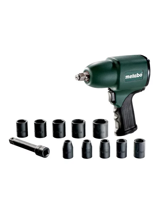 metabo Пневмогайковерт DSSW 360 Set 1 2"+10 головок