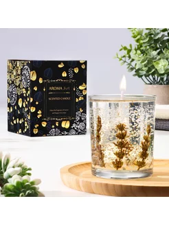 Свеча ароматическая Lavender, 200 гр Сималенд 184021295 купить за 624 ₽ в интернет‑магазине Wildberries
