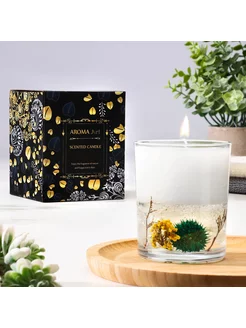 Свеча ароматическая Lavender, 200 гр Сималенд 184021308 купить за 629 ₽ в интернет‑магазине Wildberries