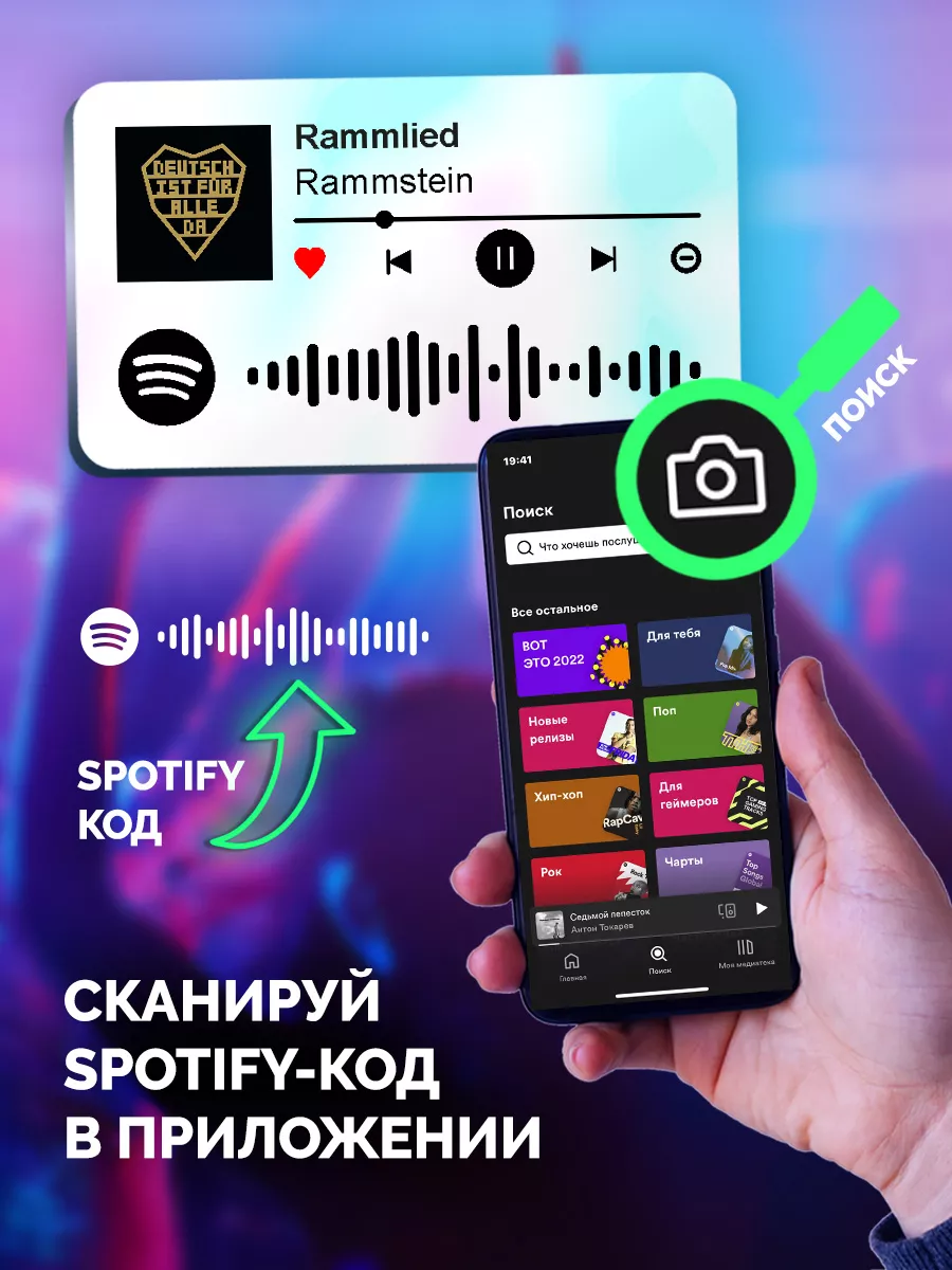 Спотифай Брелок Rammstein - Rammlied Arthata-spotify постер Спотифай постер  184051566 купить за 273 ₽ в интернет-магазине Wildberries