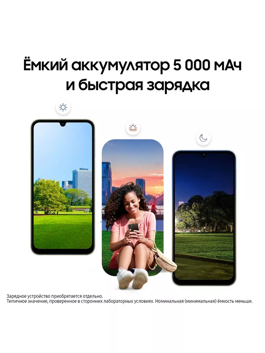 Galaxy A24 4+128GB Samsung 184052405 купить в интернет-магазине Wildberries