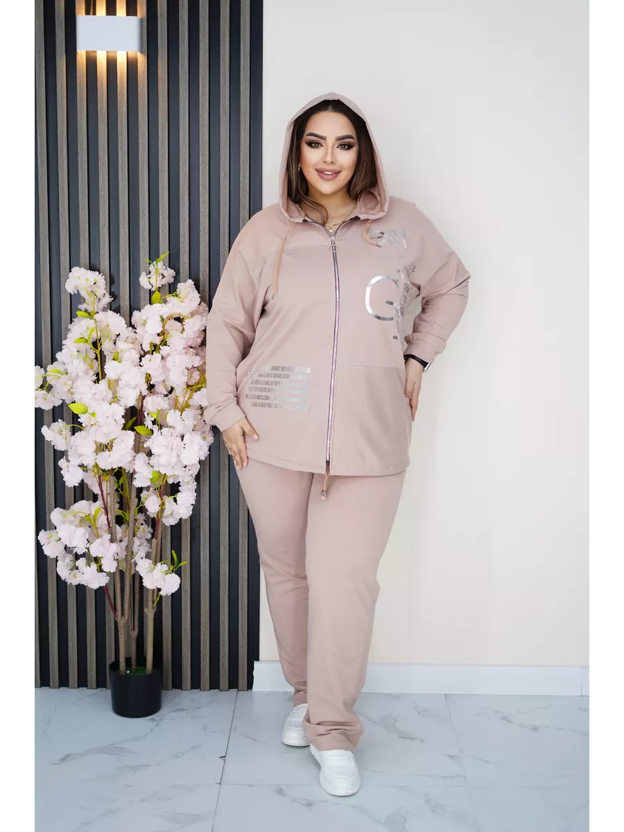 Тонкий спортивный костюм PLUS SIZE AVytt fo Women 184082943 купить за 3 845  ₽ в интернет-магазине Wildberries