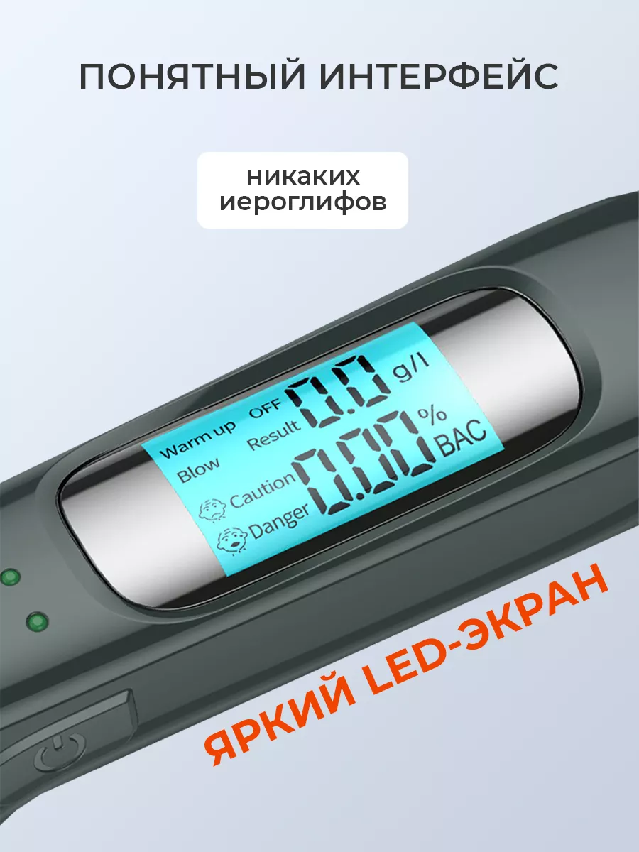 Алкотестер цифровой профессиональный Feel Smart 184103819 купить за 1 253 ₽  в интернет-магазине Wildberries